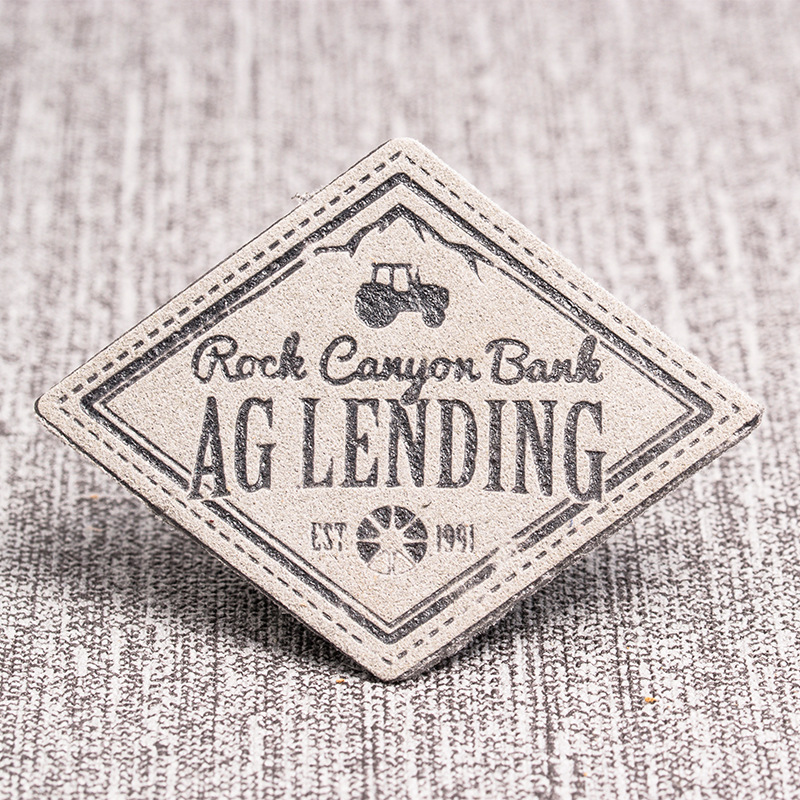 2.5" Faux Leather Patches