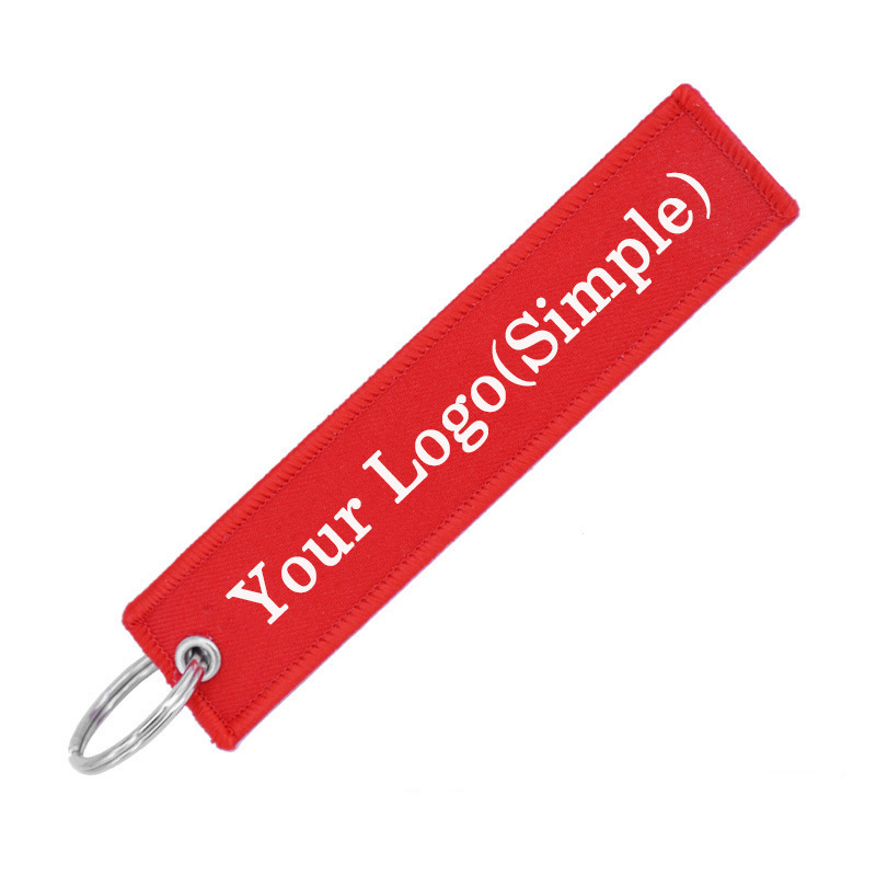Custom Embroidery Keychain