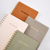Lined Spiral Journal Notebook Hardcover Double Metal Wire A5 Spiral Journal & Notebook