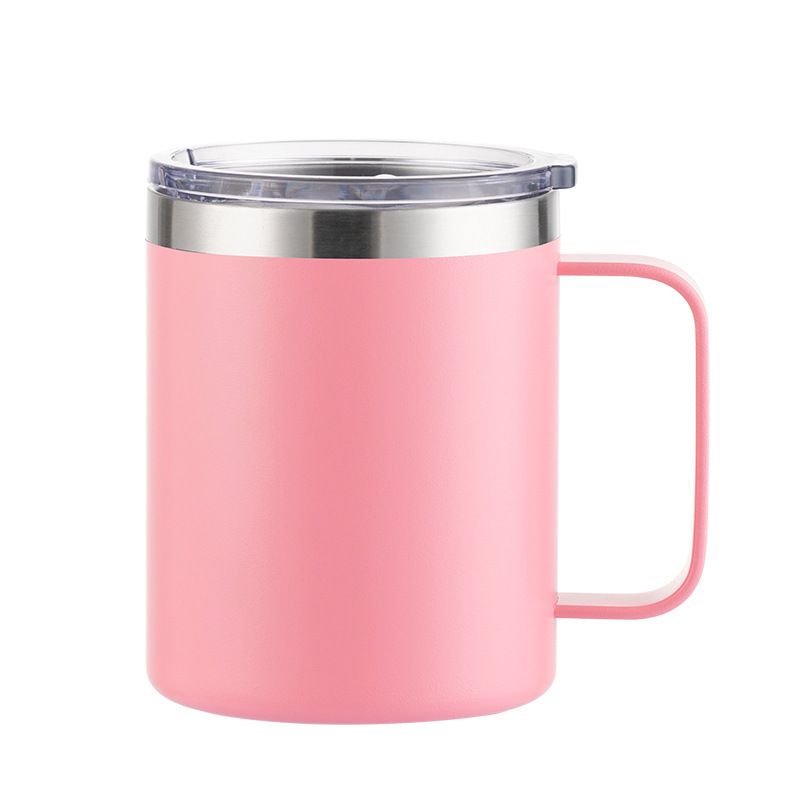 12 oz Stainless Steel Cup with Handle