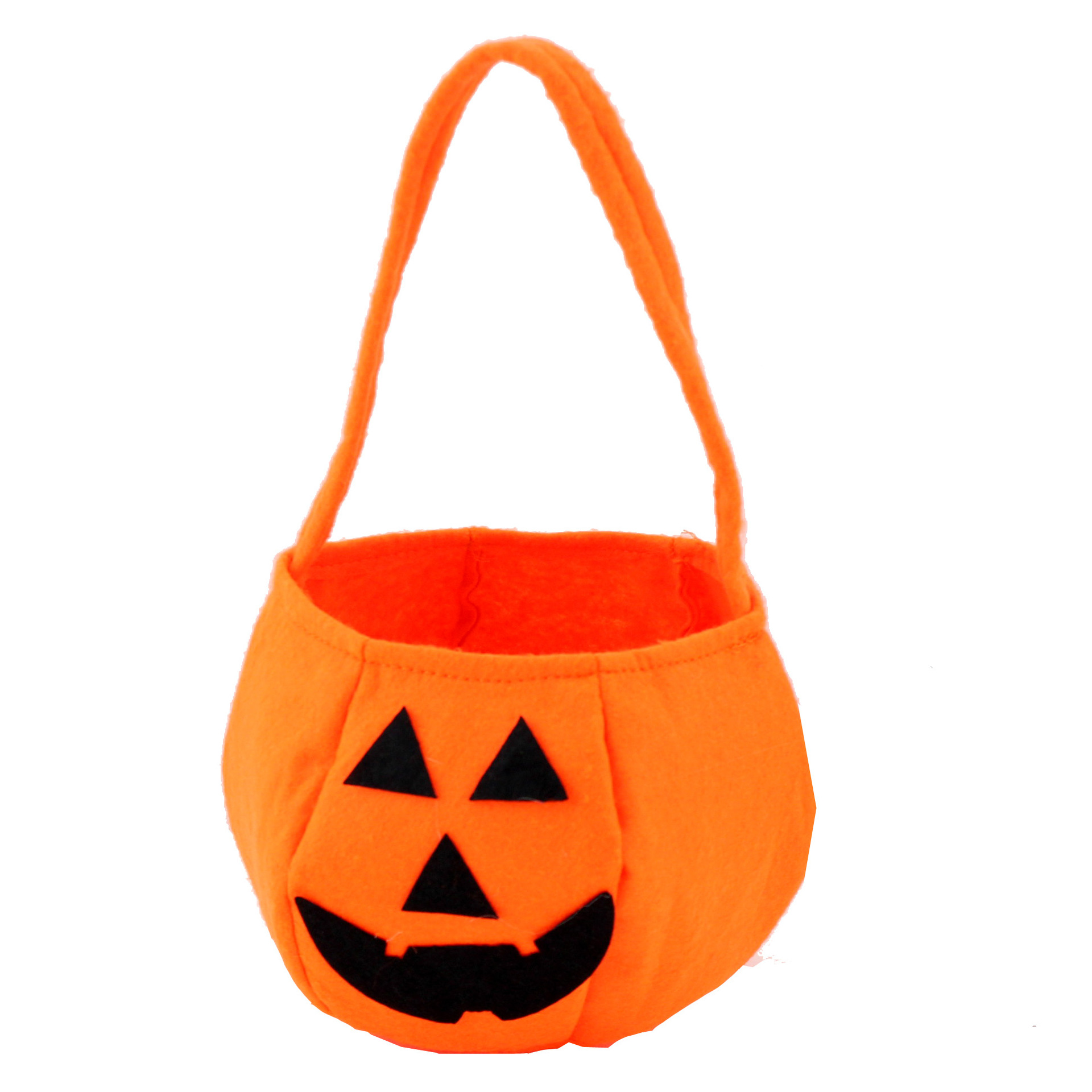Halloween Favor Goodie Pumpkin Candy Bag For Treat Or Trick