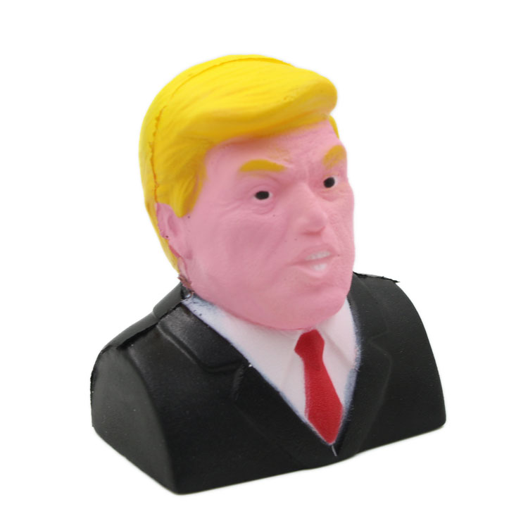 Trump Shaped PU Foam Stress Reliever Ball