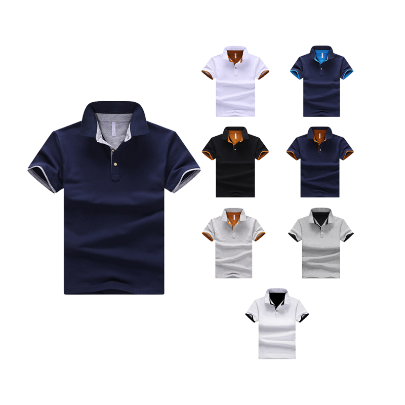Casual Plain Cotton Custom Polo Shirt For Mens