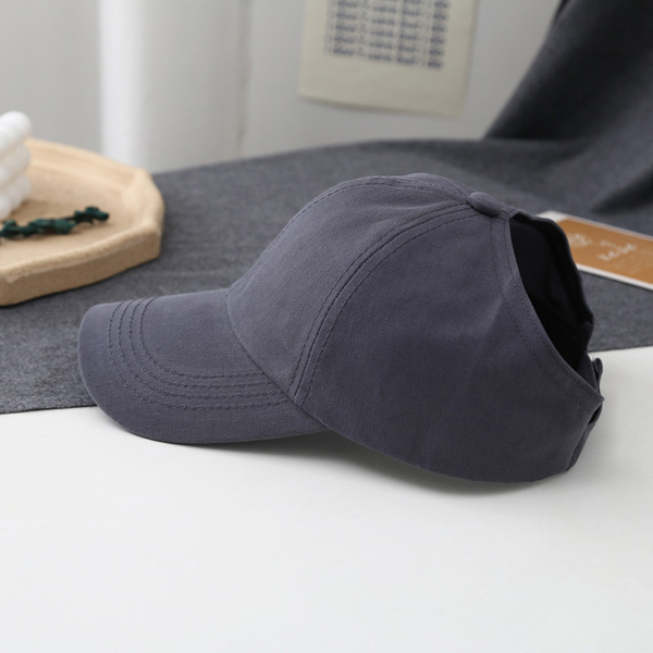 Ponytail Top Hats for Women High Bun Baseball Caps Ponytail Cap