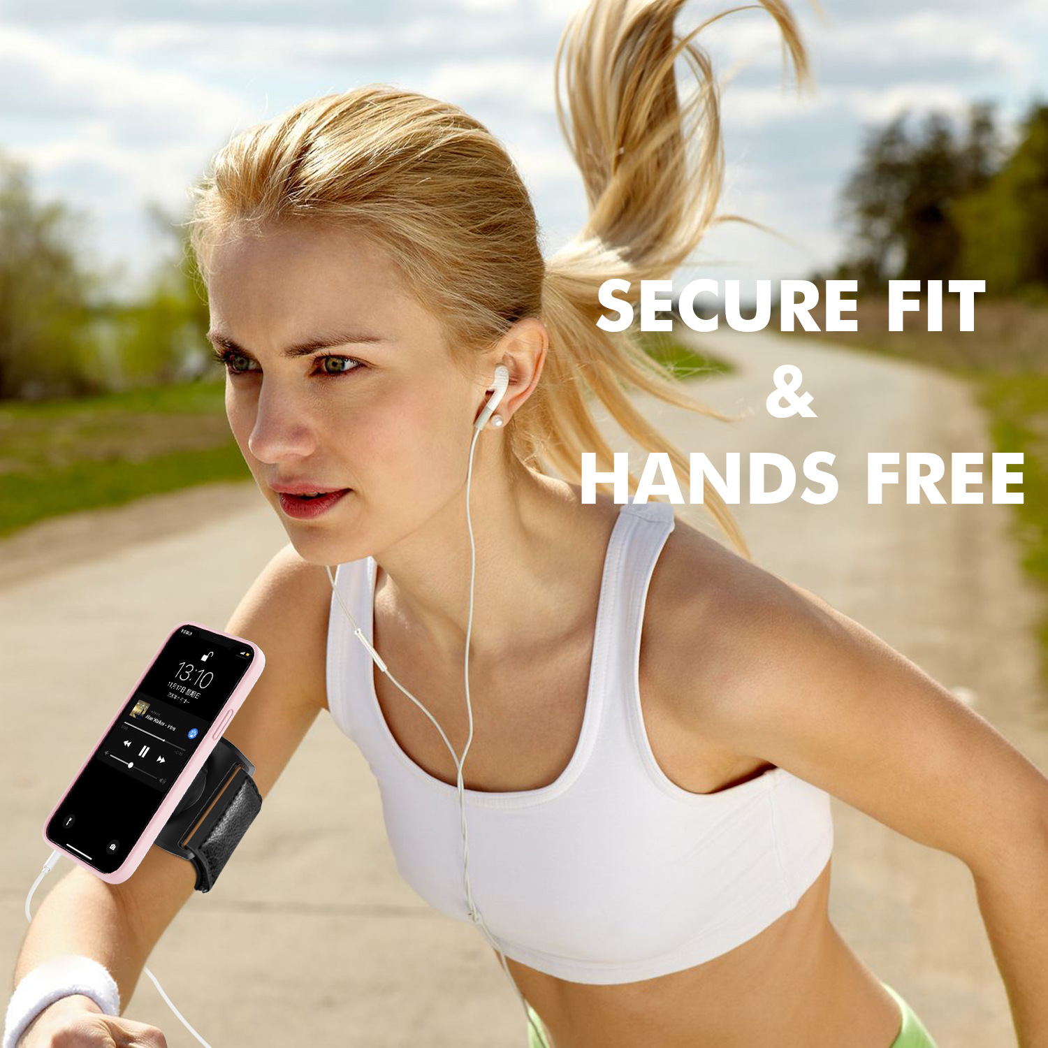 Running Armband Cell Phone Holder for Exercise Walking