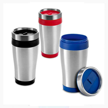 Steel Tumbler with Color Trim