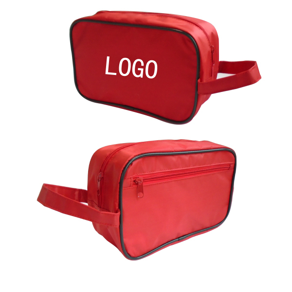 Promotional Custom Cosmetic Travel Bag - 10 " x 6 " x 4 "