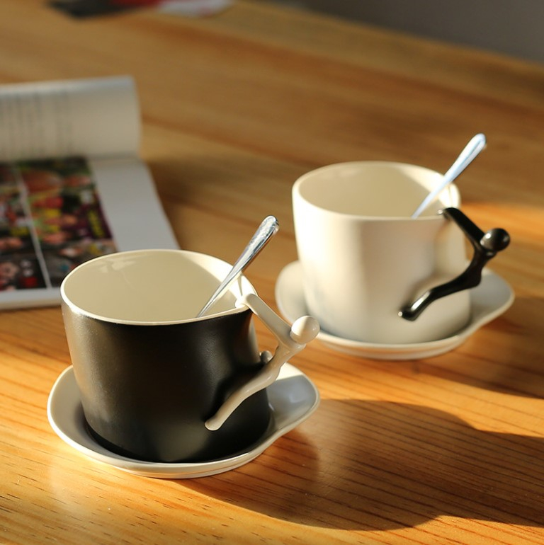 Human Shape Redeem Porcelain Ceramic Coffee Cup