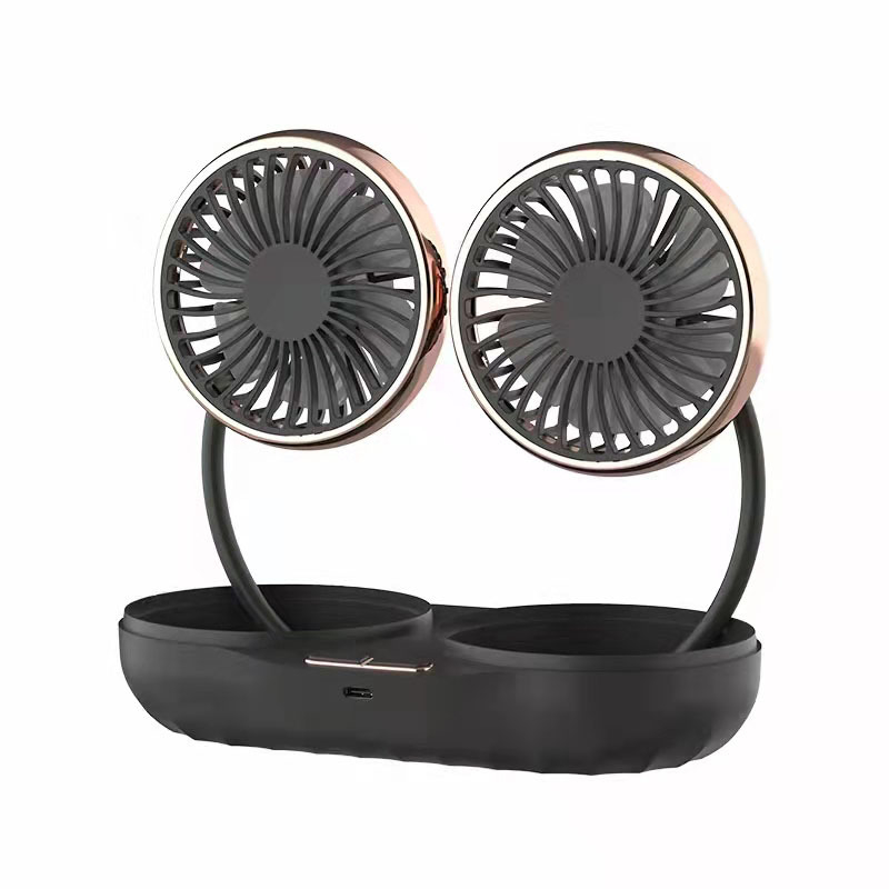 Usb Dual Head Desktop Fan