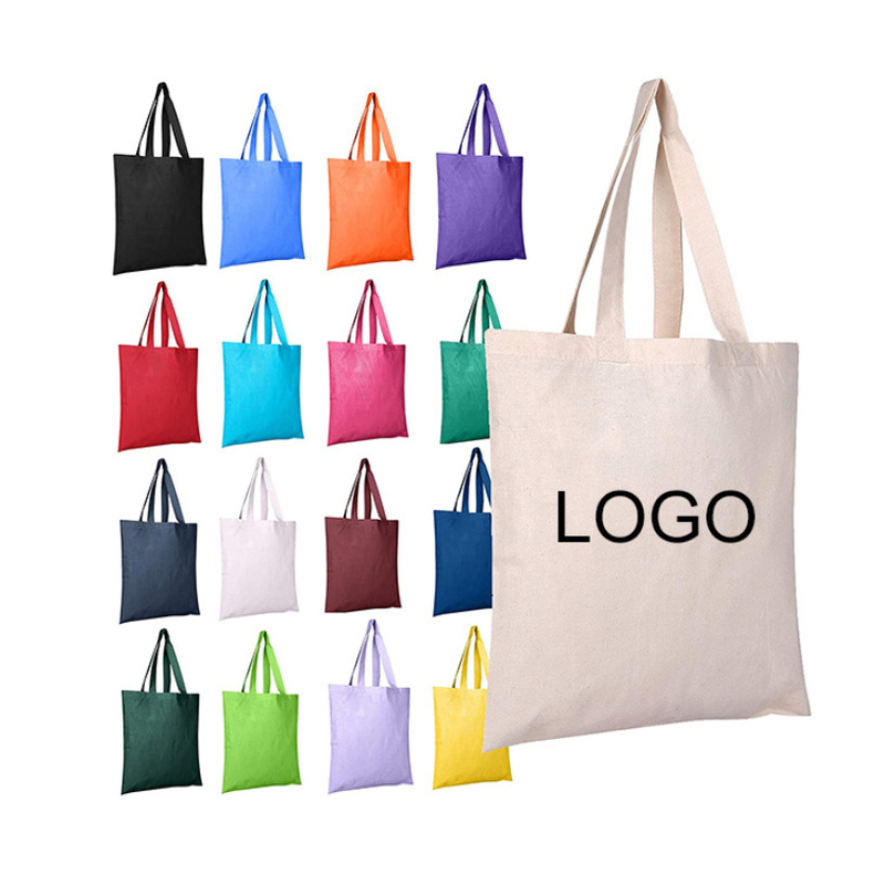 Custom Logo Canvas Bag 