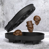 Ice Mold 3D Skeleton Ice Mold Silicone Ice Mold Small Ball Skull Ice Small Ball Ice Mold, Food Grade Easy Demoulding Reusable