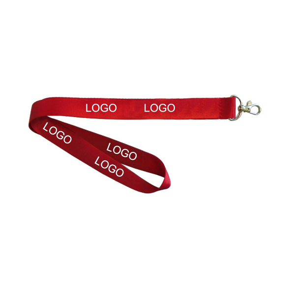  Custom Promotional 17" Flat Neck Lanyard ID Holder