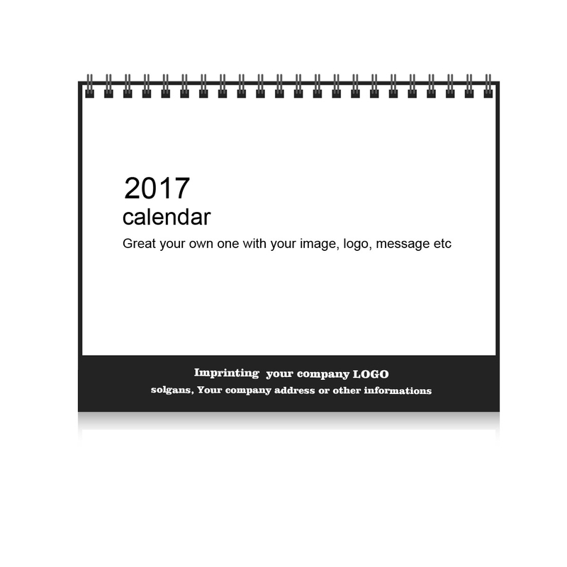 Creat Your Own 2017 Desk Pad Calendar
