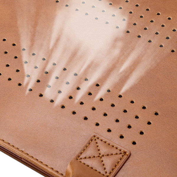 12 inch Waterproof Protective Case PU Laptop Sleeve Bag With Handle