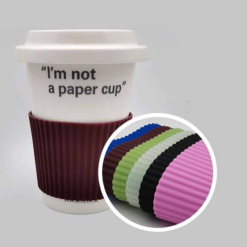 Comfortable Grip Silicone Cup Sleeve