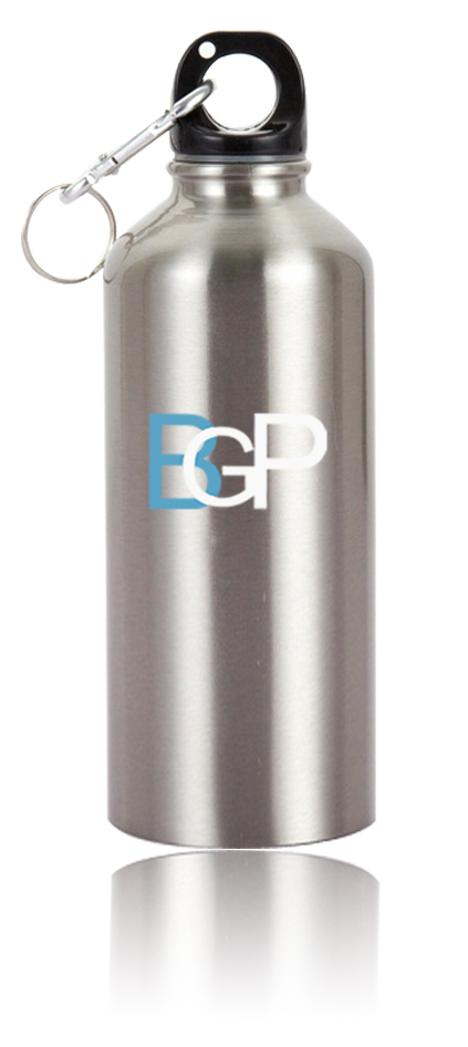  Stainless Steel Sports Water Bottle With Carabiner 20Oz