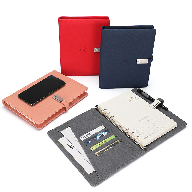 Custom Logo Wireless Charging High-end Business Notebook