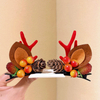 Christmas Reindeer Antler Headband Christmas tree Hair Clips Deer Headband Hair Accessories