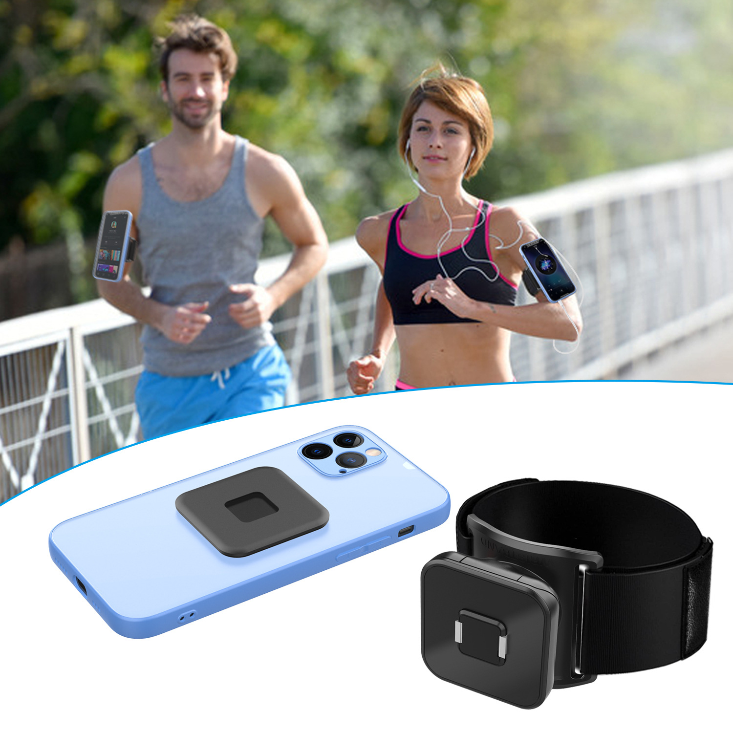 Running Armband Cell Phone Holder for Exercise Walking