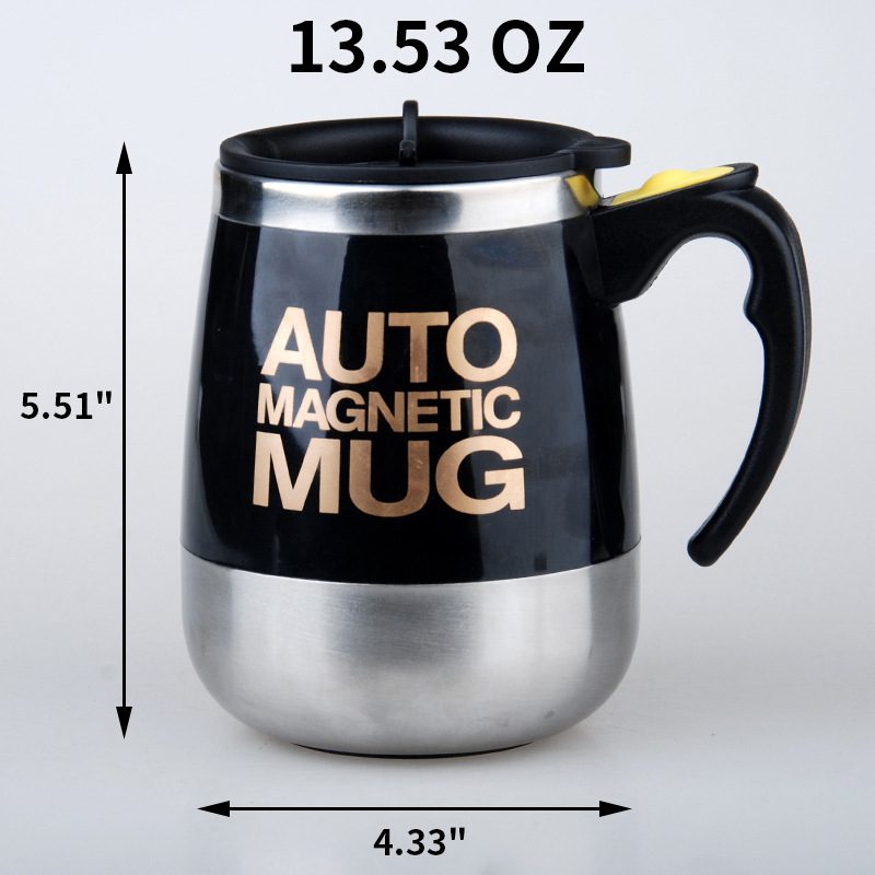 Self Stirring Mug Auto Self Mixing Stainless Steel Cup for Coffee Tea Hot Chocolate Milk Mug