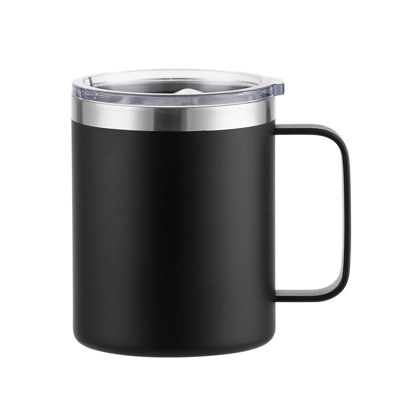 12 oz Stainless Steel Cup with Handle
