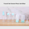 Travelling Silicone Bottle Set With PVC Bags