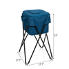 Detachable Insulation Ice Bucket Portable Folding Ice Pack with Shelf Ice Bucket For Beach Picnic Party