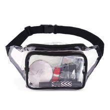 Double Zippered Clear Fanny Pack