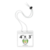 Adjustable Cord Lanyard Combo Badge Holder