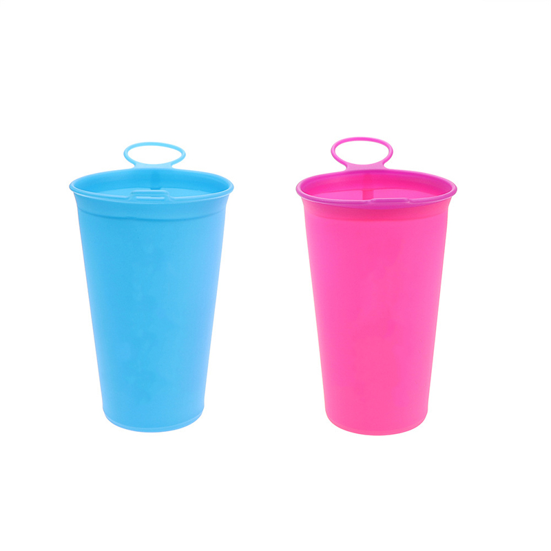 Foldable TPU Soft Water Cup Bag For Marathon Climbing Hiking Fitness Travel Fishing Outdoor Sports