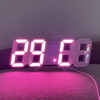 3D Digital Wall Alarm Clock