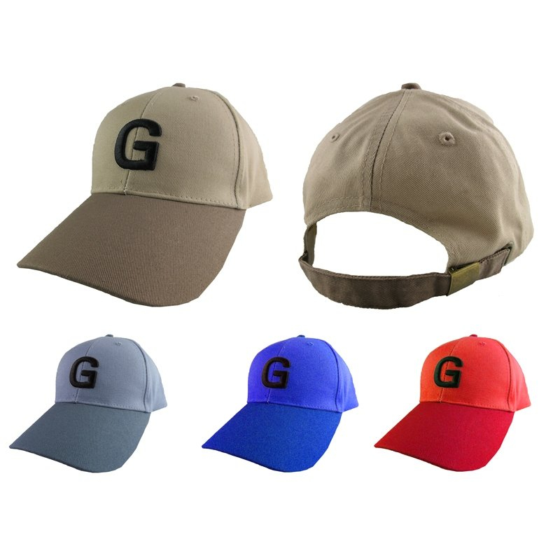 Custom 3D Embroidery Two Color Cotton Baseball Cap