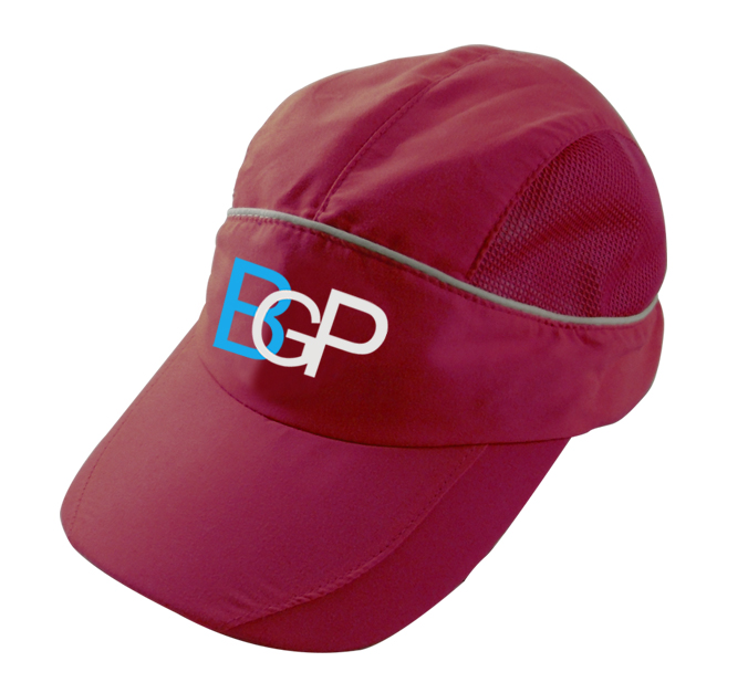 Polyester Custom 5-panel Runners Cap