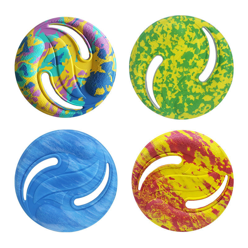 Soft EVA Dog Flying Disc Toy for Children Pets Dogs for Backyard Lawn Games Sports Party Favors
