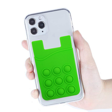 Pop Fidget Toy Phone Card Holder
