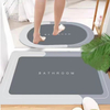 Super Absorbent Floor Mat Quick Drying Microfiber Bath Rugs Non-Slip Easy to Clean Bath Rugs