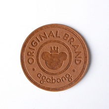 2.5" Faux Leather Patches