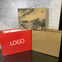 Kraft Paper Tote Bag With Cotton Handle