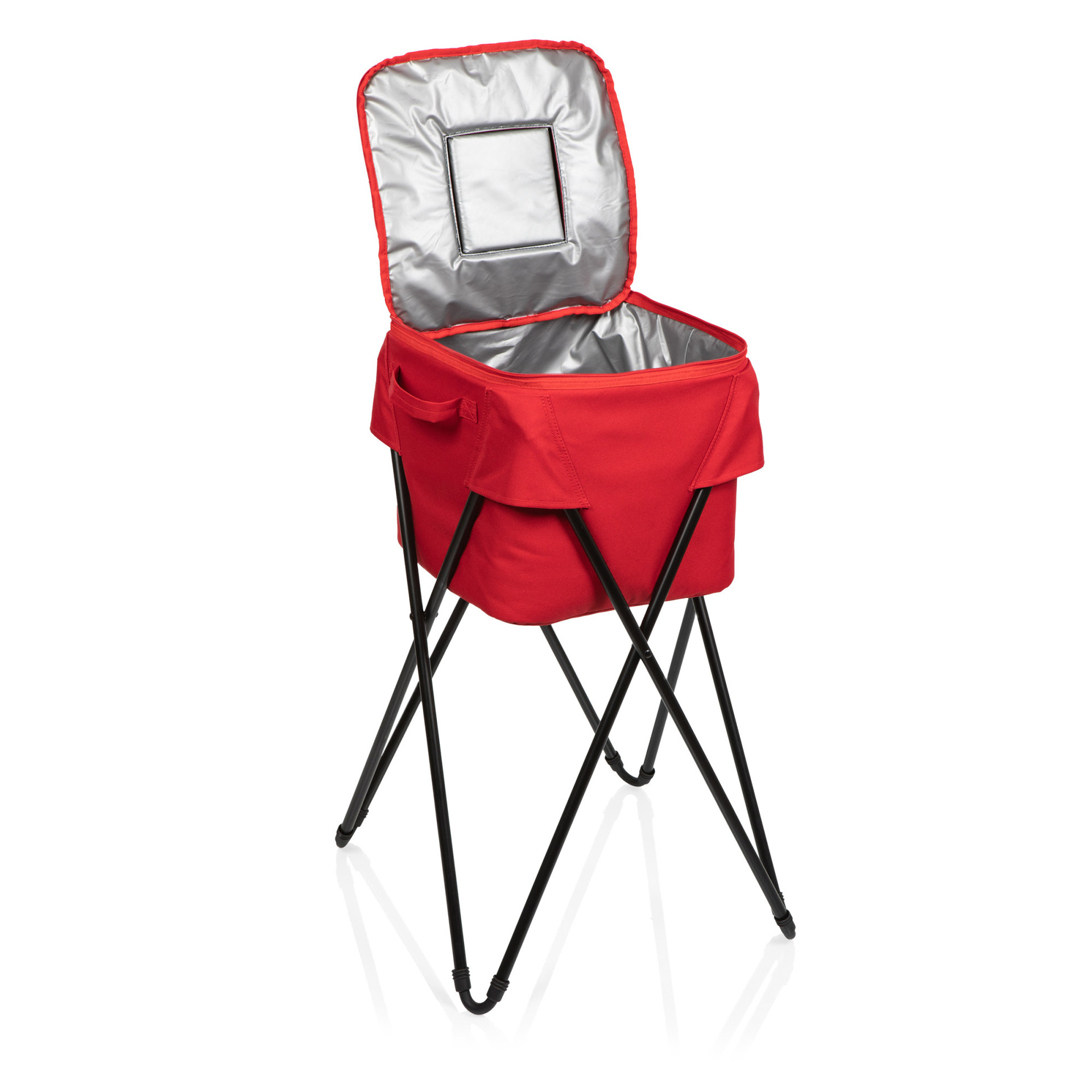 Detachable Insulation Ice Bucket Portable Folding Ice Pack with Shelf Ice Bucket For Beach Picnic Party