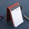 PU Leather Pocket Notebook Memo Pad With Calculator