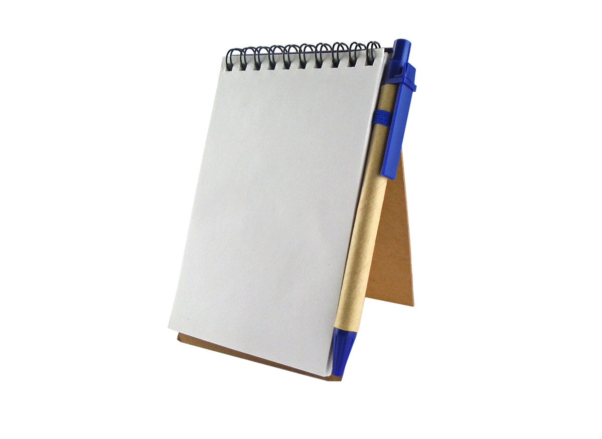 Eco Recycled Notebook With Pen Combo