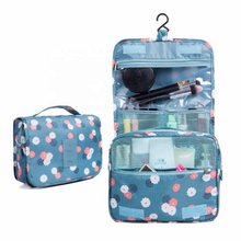 Foldable Hanging Travel Waterproof Wash Toiletry Bag Pouch - 6 " x 8.3 " x 2.7 "