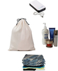 Cotton Breathable Dust-proof Drawstring Storage Pouch Bag
