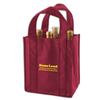 Custom Recycled Non-Woven 6-Bottle Wine Totes