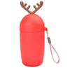 Christmas Holiday Advertising Gift Reindeer Elk Glass Cup