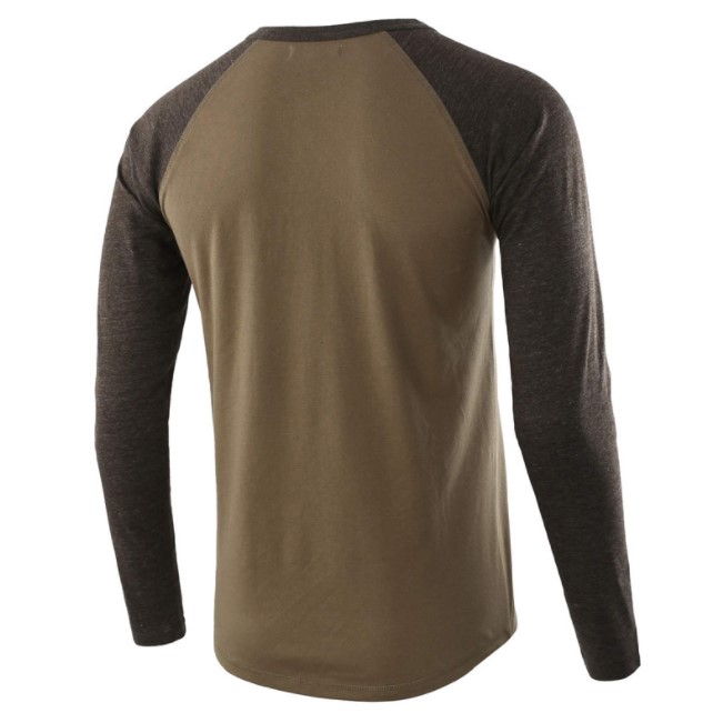Tailored Men's Casual Long Sleeve T-shirt