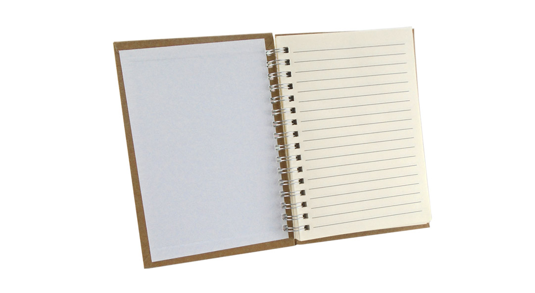 6.1" x 8.5" Eco Handy Recycled Pocket Spiral Notebook