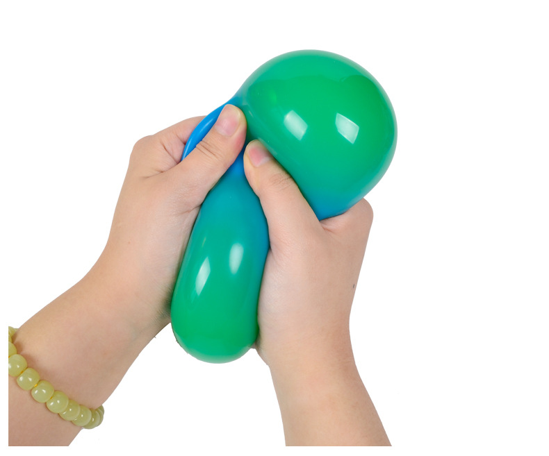 Hot Sale Promotional Toys Eco-Friendly TPR Color Changing Anti-Stress Squishy Finger Exercise Stress Ball