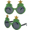 PC Frame Christmas Tree Modeling Green Glasses