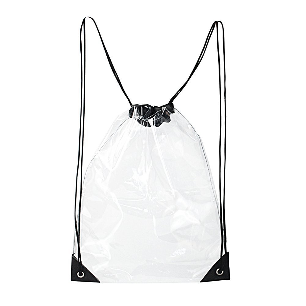 Transparent Drawstring Backpack